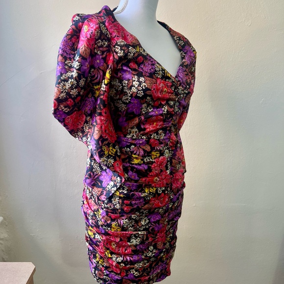 Zara multi colored floral dress - Picture 2 of 5